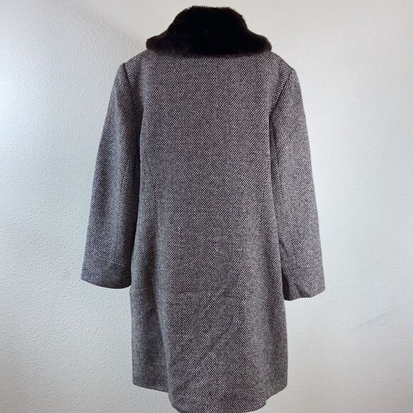 Vintage Style&co Wool Women Coat Jacket Size 20W Need To Clean - Picture 6 of 14